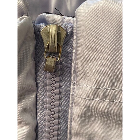 Vtg NILS Purple Ski Suit Women's 4 Insulated Snow Winter Retro Faux Fur Hood - Picture 8 of 15